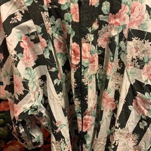 Multi colored house dress or sleep wear long